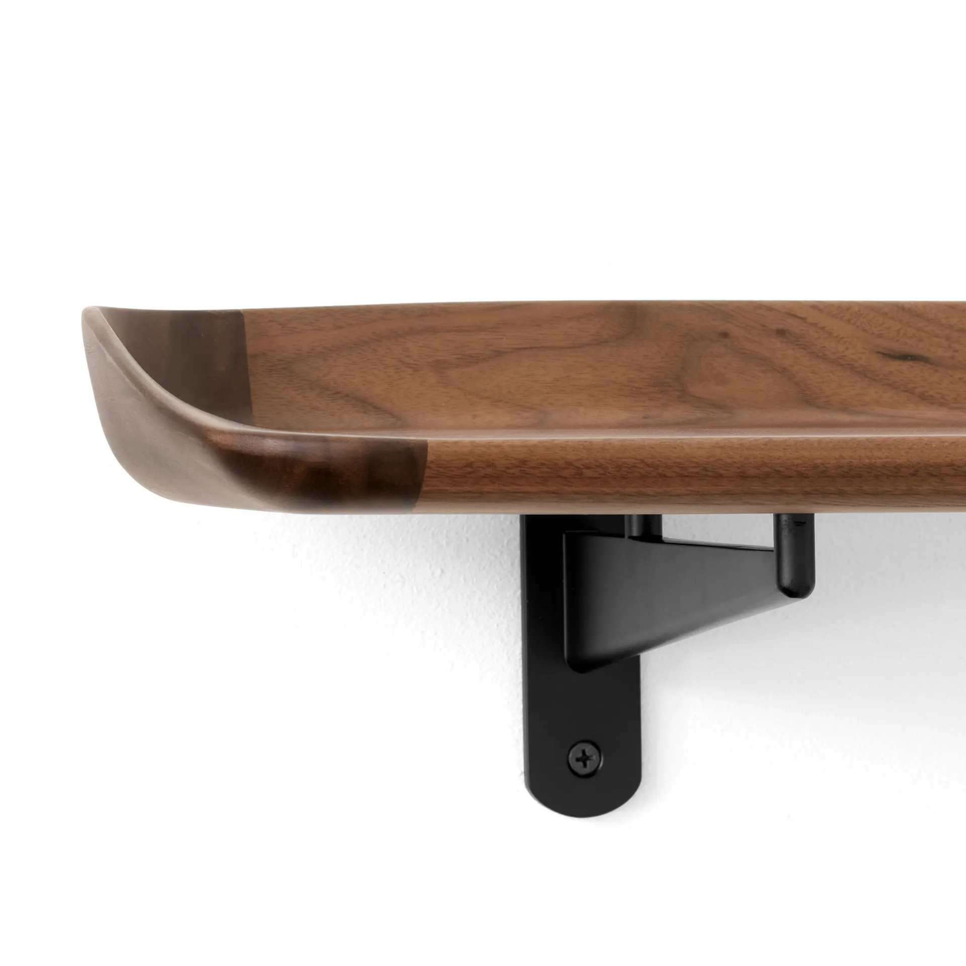 Estantería Guild HM14 75 cm, Solid lacquered walnut &Tradition