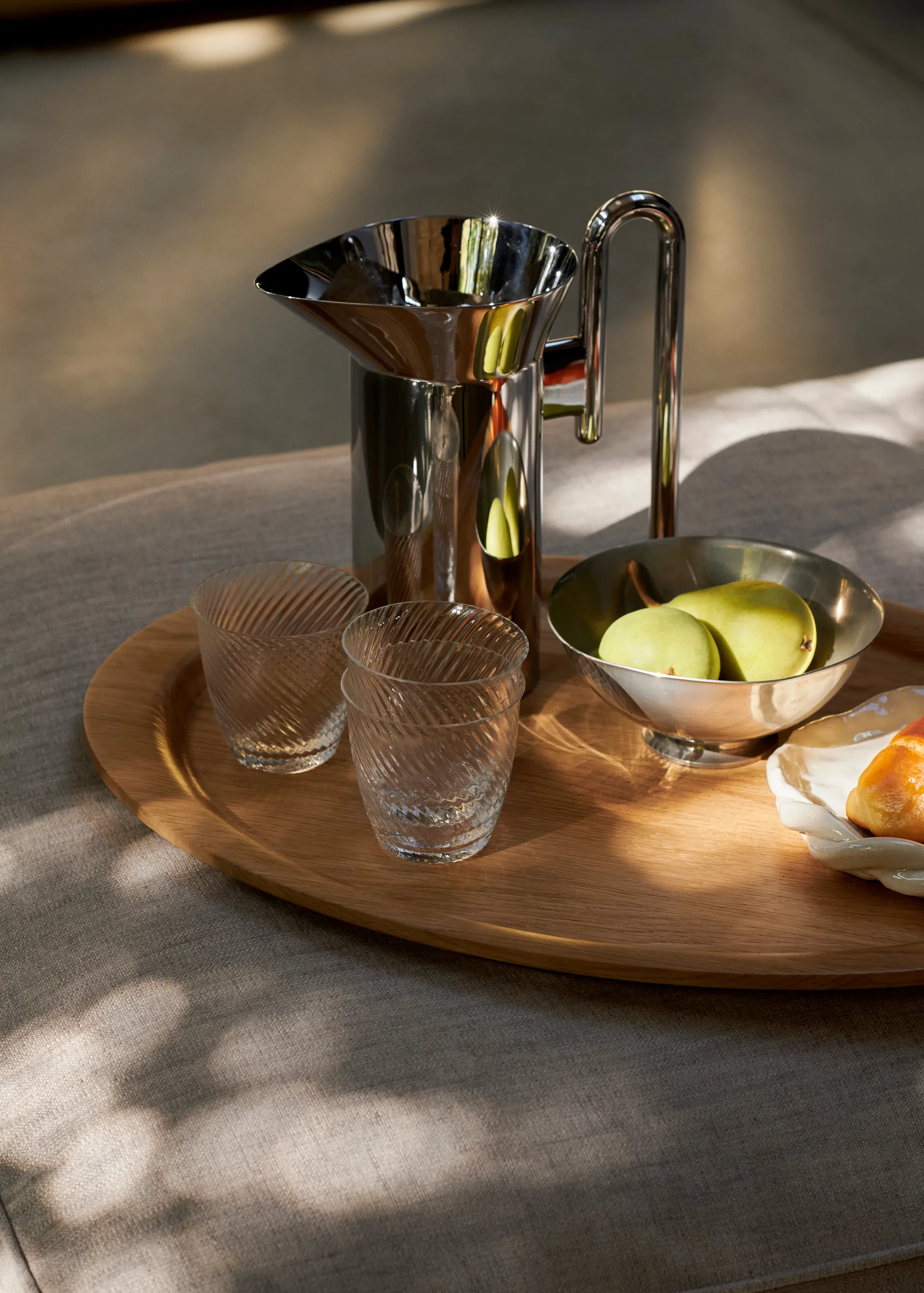 Jarra Momento JH38 1 L, Polished Steel &Tradition