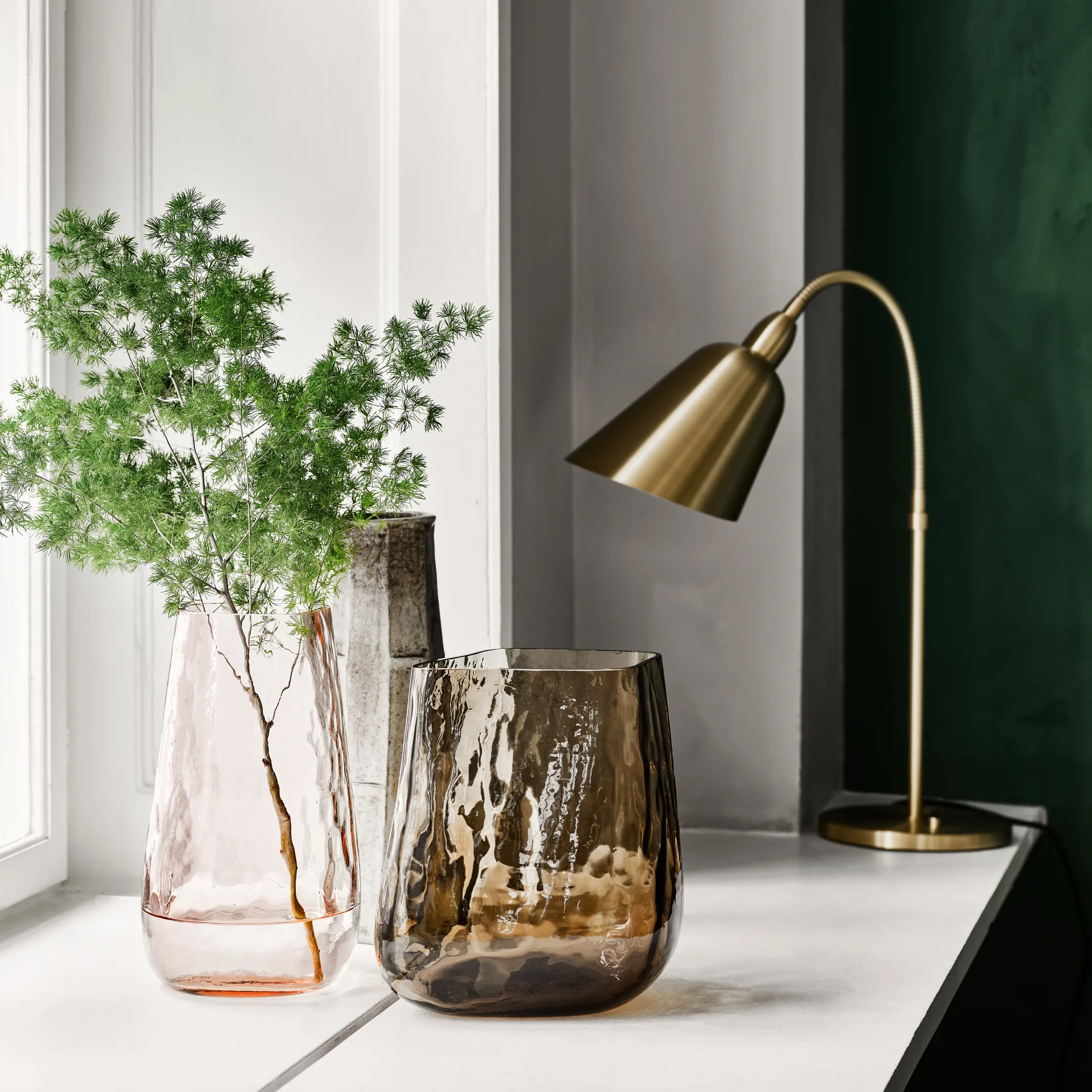 Jarrón de vidrio Collect SC68 26 cm, Powder &Tradition