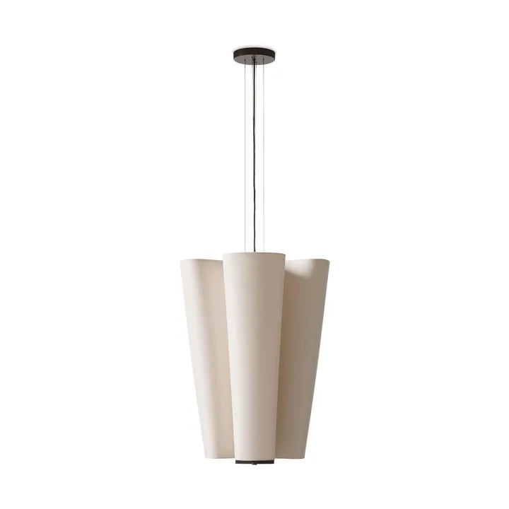 Lámpara colgante Bella chandelier - SC115, Bronzed & Soft Canvas, Ø54 cm - &Tradition