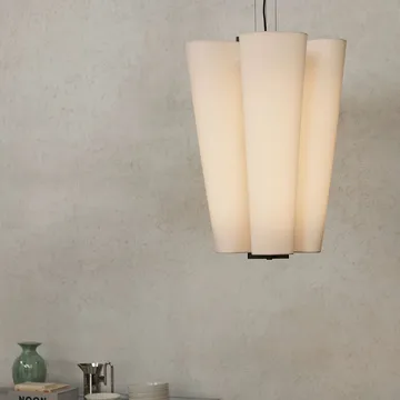 Lámpara colgante Bella chandelier - SC115, Bronzed & Soft Canvas, Ø54 cm - &Tradition