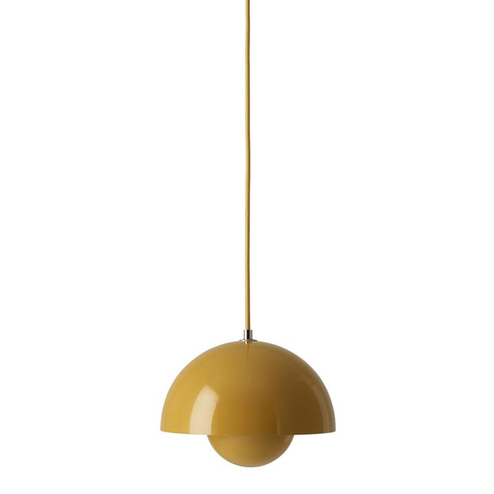 Lámpara colgante FlowerPot VP1, Amarillo mostaza &Tradition