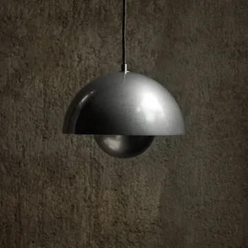 Lámpara colgante Flowerpot VP1 Anniversary Edition - Pewter - &Tradition
