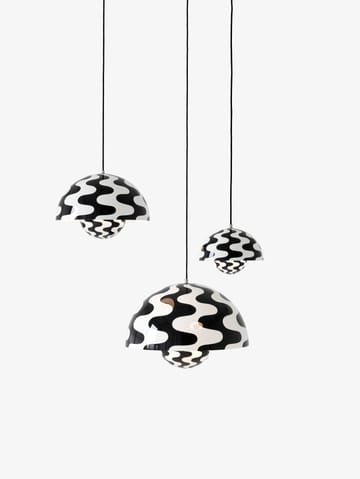 Lámpara colgante FlowerPot VP1 - Black-white pattern - &Tradition