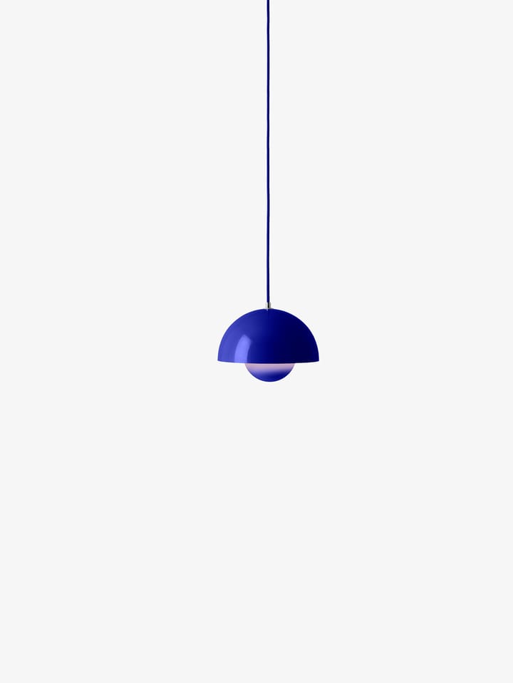 Lámpara colgante FlowerPot VP1, Cobalt blue &Tradition