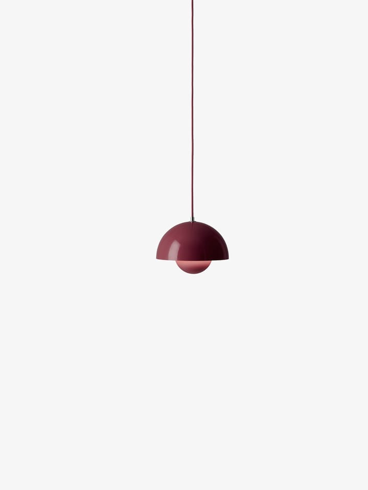 Lámpara colgante FlowerPot VP1, Dark plum &Tradition