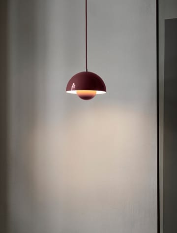 Lámpara colgante FlowerPot VP1 - Dark plum - &Tradition