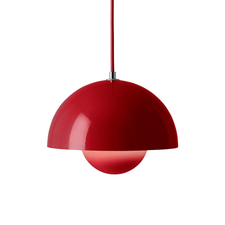 Lámpara colgante FlowerPot VP1, Vermilion red &Tradition