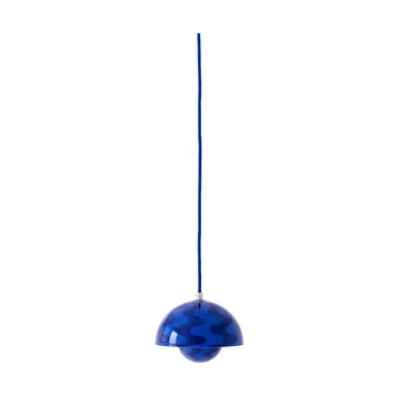 Lámpara colgante Flowerpot VP10 - Cobalt blue-Twilight blue - &Tradition