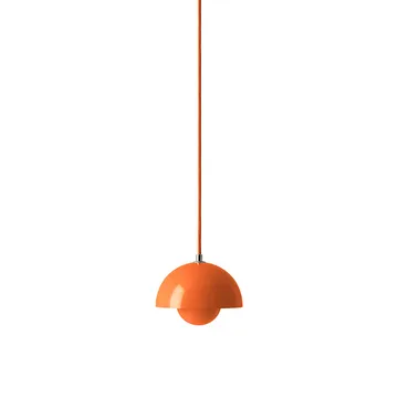 Lámpara colgante Flowerpot VP10 - Naranja cítrica - &Tradition