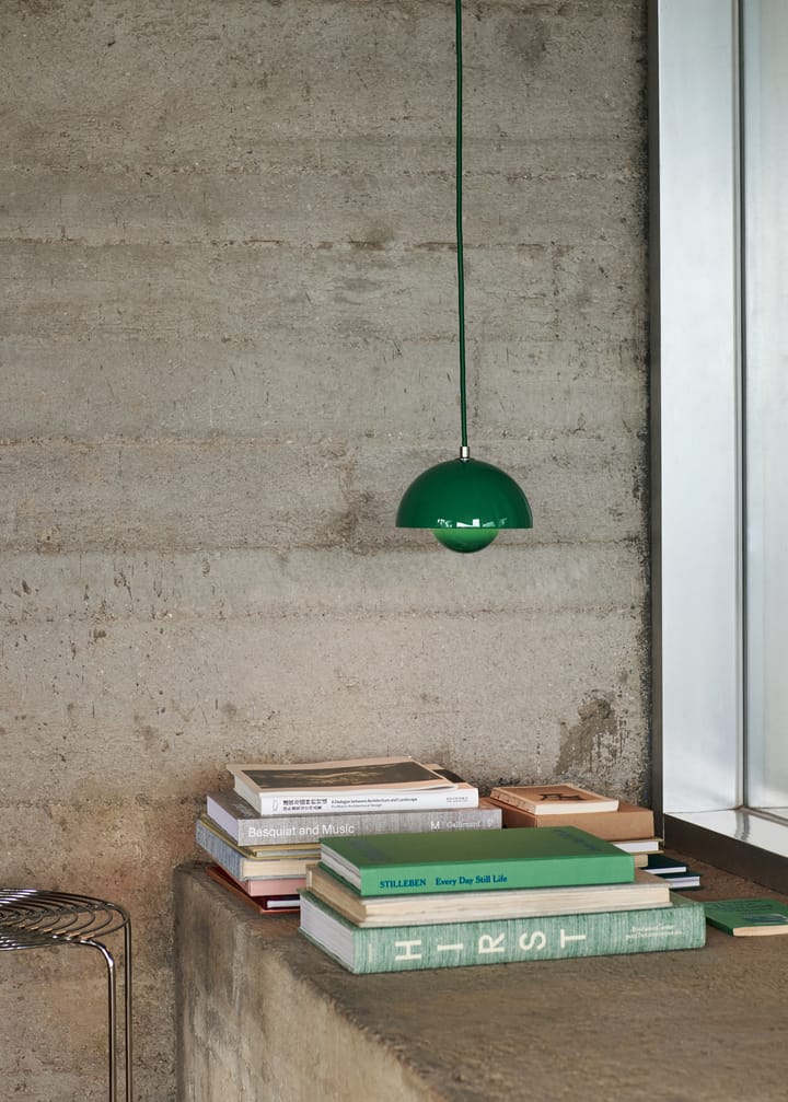 Lámpara colgante Flowerpot VP10 - Signal green - &Tradition