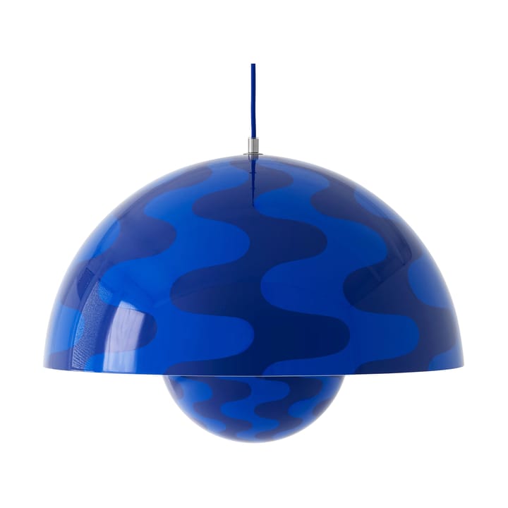 Lámpara colgante FlowerPot VP2 grande - Cobalt blue-Twilight blue - &Tradition