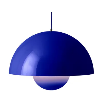 Lámpara colgante FlowerPot VP2 grande - Cobalt blue - &Tradition