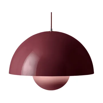 Lámpara colgante FlowerPot VP2 grande - Dark plum - &Tradition