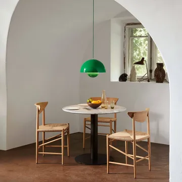 Lámpara colgante FlowerPot VP2 grande - Signal green - &Tradition