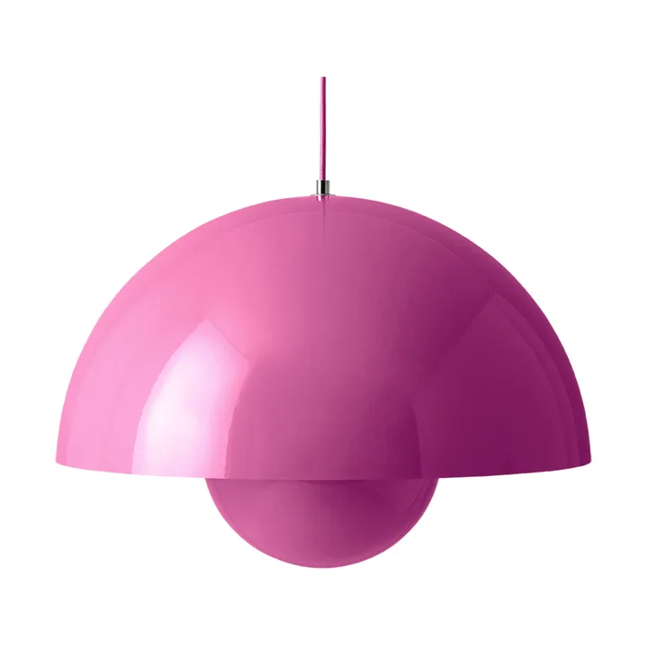 Lámpara colgante FlowerPot VP2 grande - Tangy pink - &Tradition