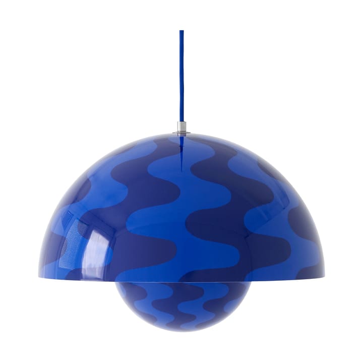 Lámpara colgante Flowerpot VP7 - Cobalt blue-Twilight blue - &Tradition
