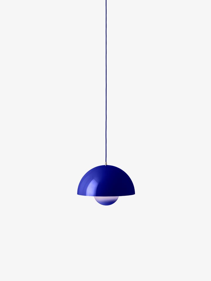 Lámpara colgante Flowerpot VP7, Cobalt blue &Tradition