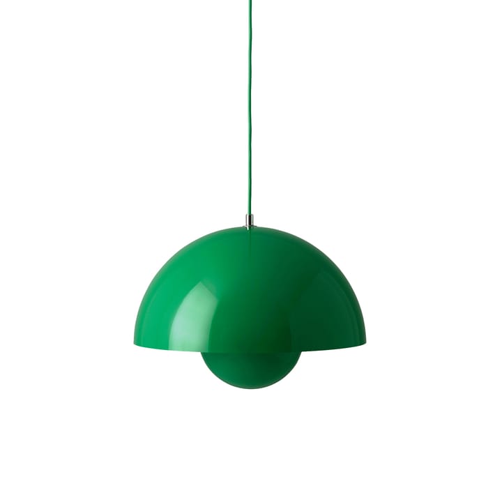 Lámpara colgante Flowerpot VP7 - Signal green - &Tradition