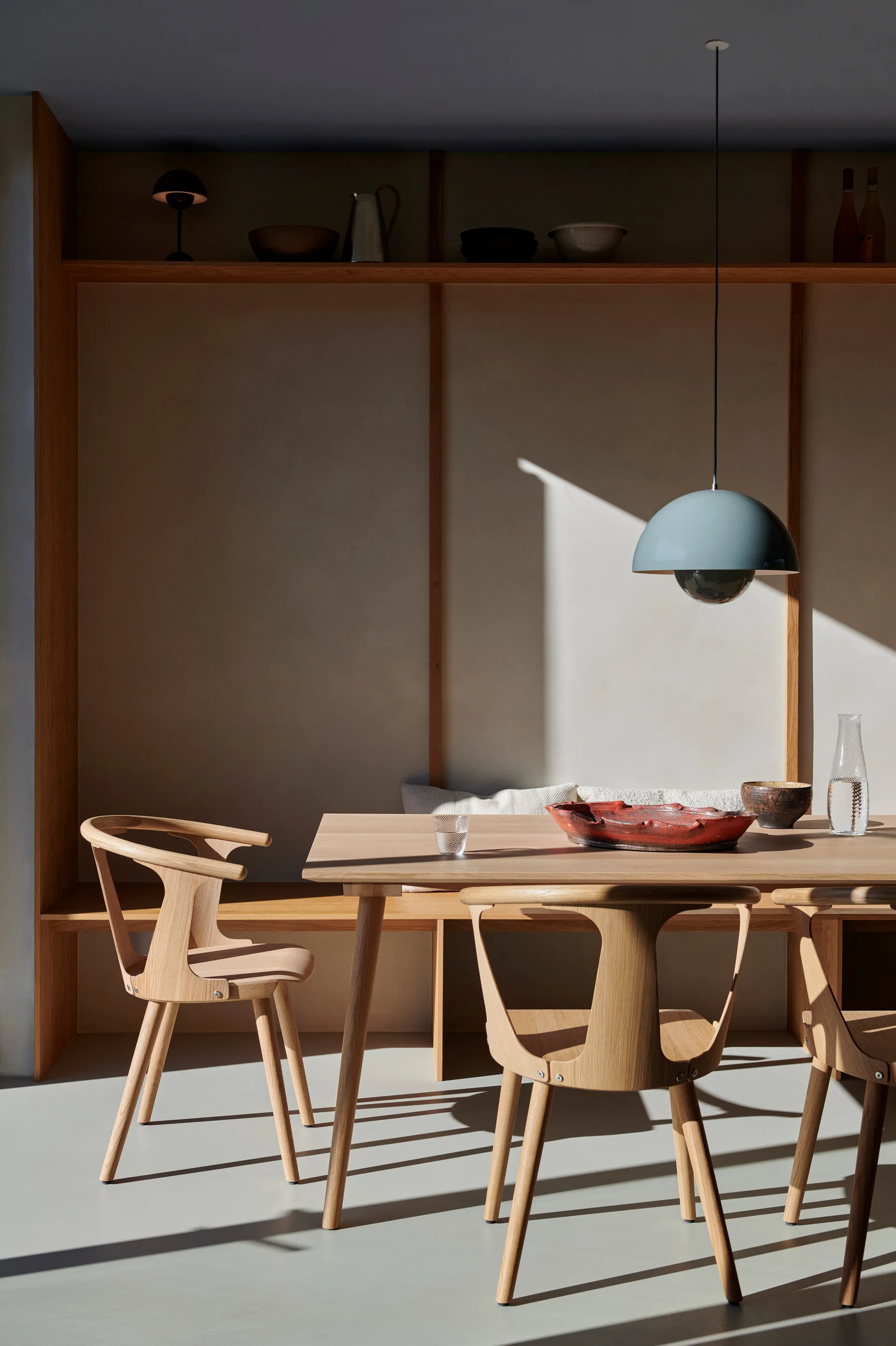 Lámpara colgante Flowerpot VP7, Stone blue &Tradition