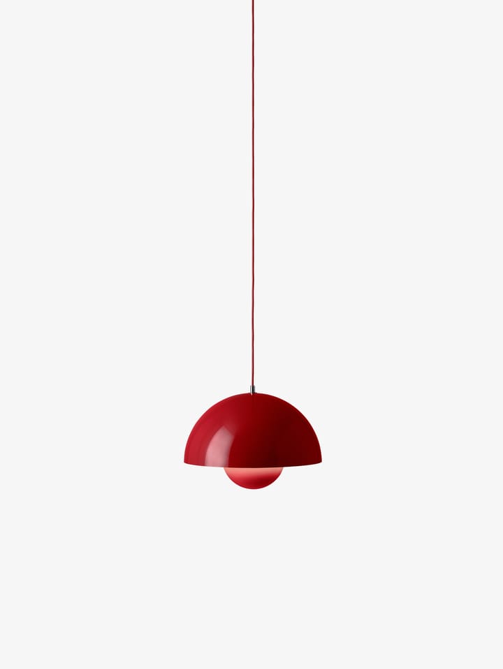 Lámpara colgante Flowerpot VP7, Vermilion red &Tradition