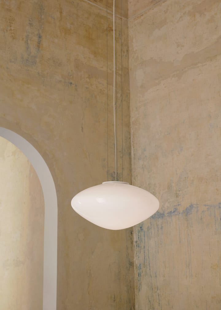 Lámpara colgante Mist AP20 Ø56 cm, White-opal glass &Tradition