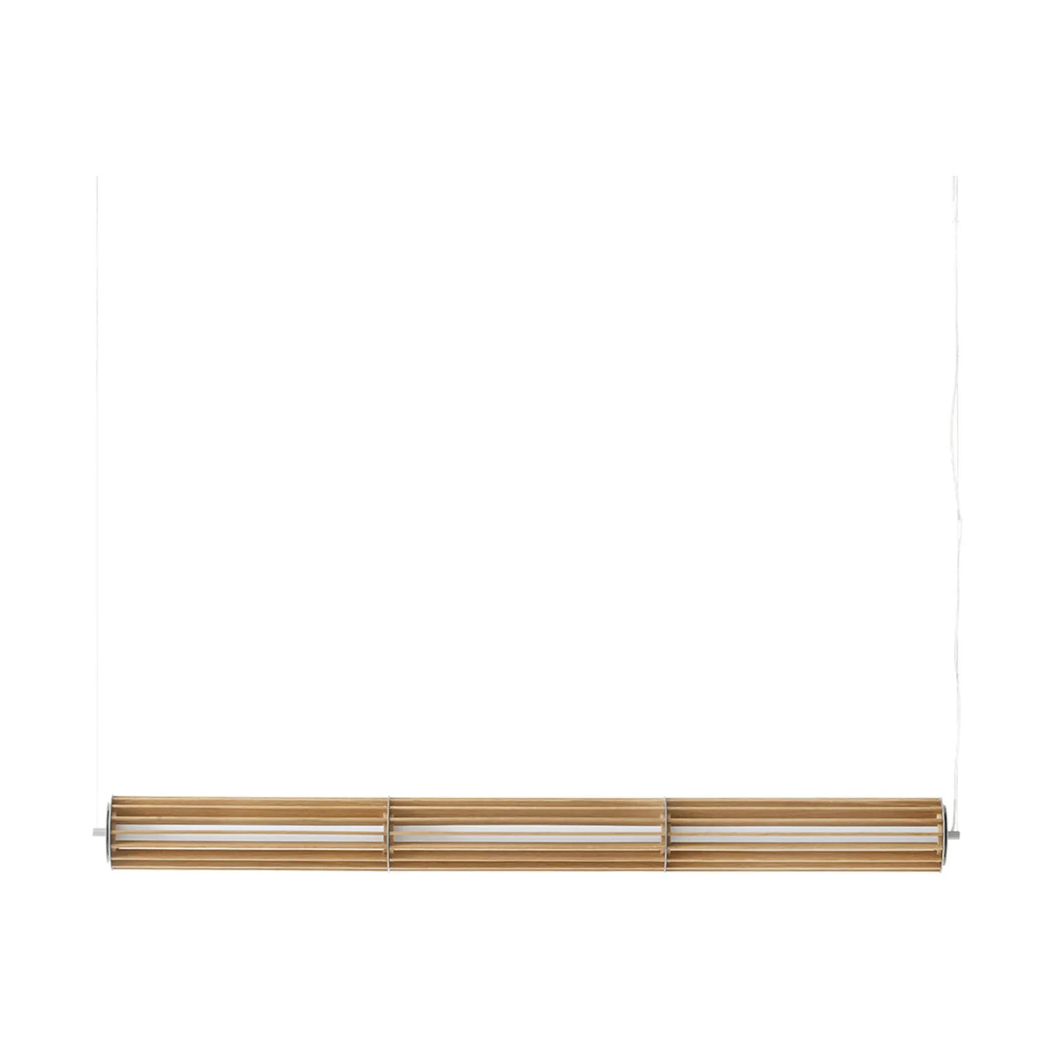 Lámpara colgante Numbra TY1, Roble lacado - aluminio tamboreado &Tradition