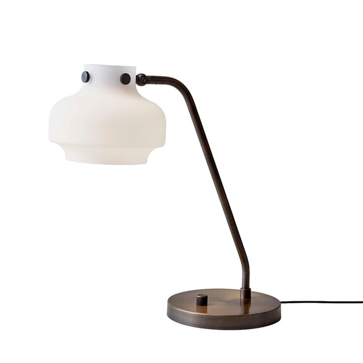 Lámpara de escritorio Copenhagen SC15 - vidrio pavonado-latón - &Tradition