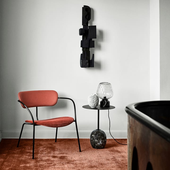 Lámpara de mesa Blown SW6, mármol negro &Tradition