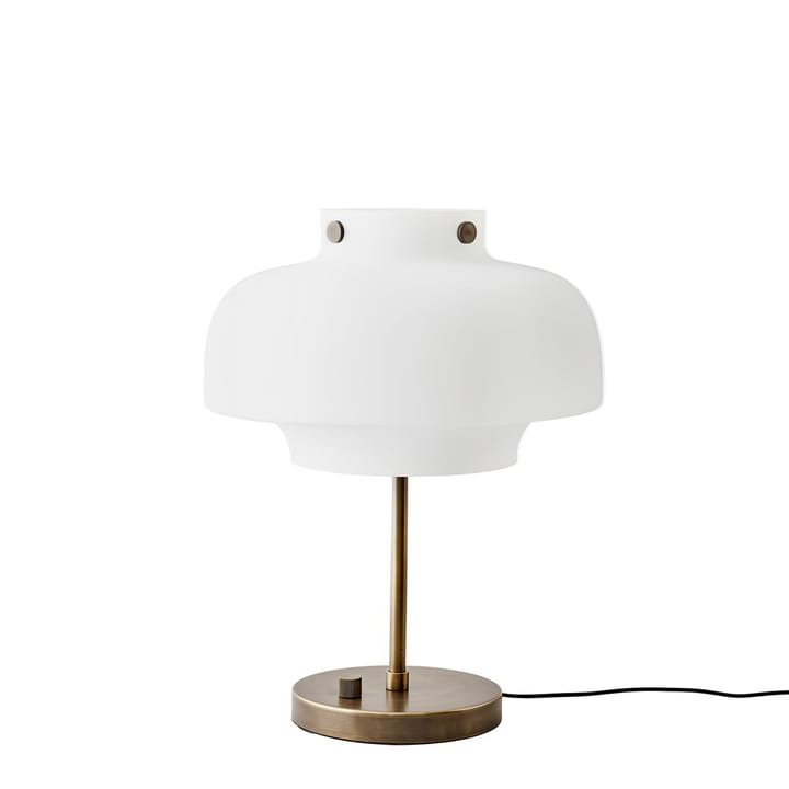Lámpara de mesa Copenhagen SC13 - Vidrio opalino-latón  - &Tradition