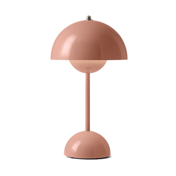 Lámpara de mesa Flowerpot portable VP9 - Beige red - &Tradition