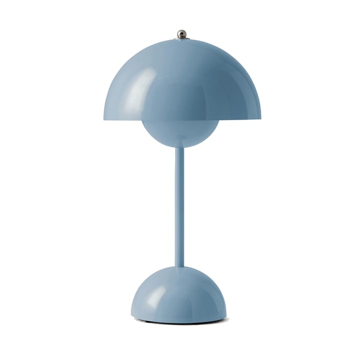 Lámpara de mesa Flowerpot portable VP9 - Light blue - &Tradition