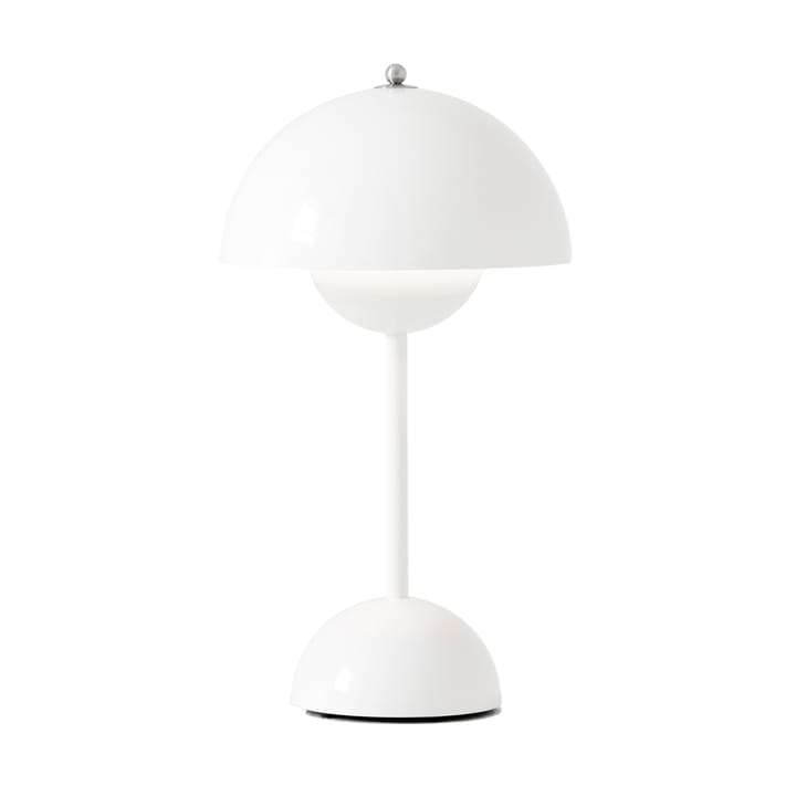 Lámpara de mesa Flowerpot portable VP9 - White - &Tradition