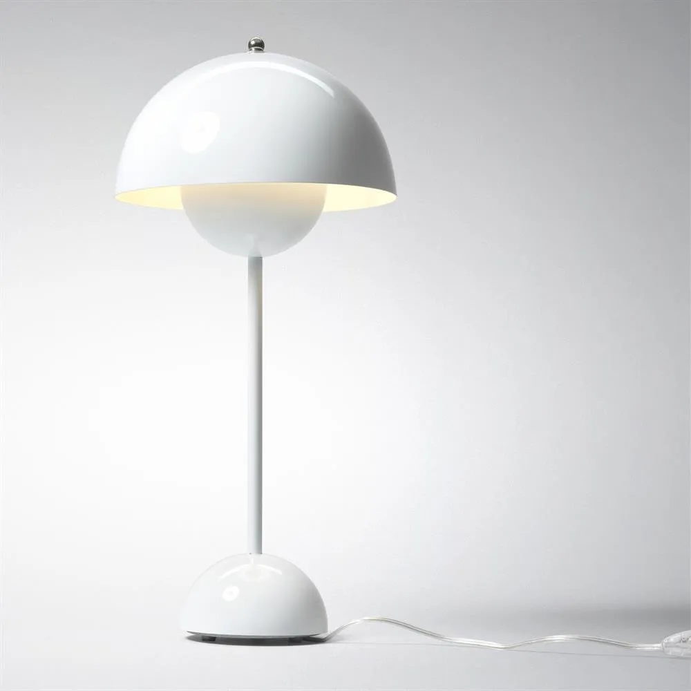 Lámpara de mesa FlowerPot VP3, blanco (offwhite) &Tradition