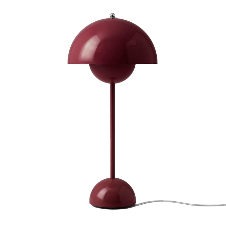 Lámpara de mesa FlowerPot VP3 - Dark plum - &Tradition