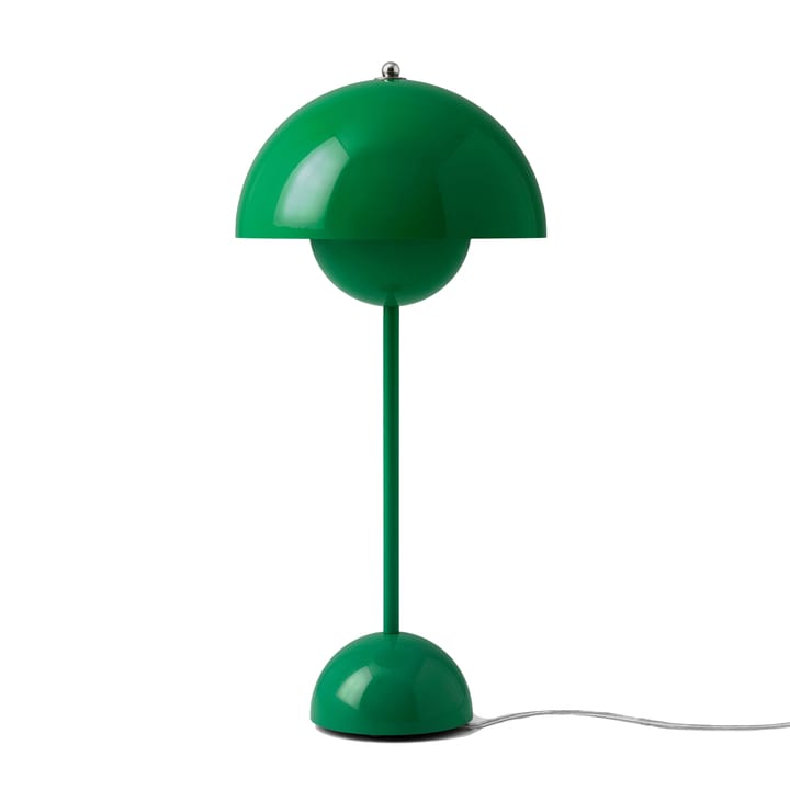 Lámpara de mesa FlowerPot VP3 - Signal green - &Tradition