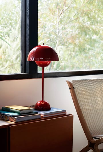 Lámpara de mesa FlowerPot VP3 - Vermilion red - &Tradition