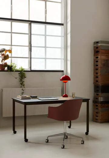 Lámpara de mesa FlowerPot VP3 - Vermilion red - &Tradition