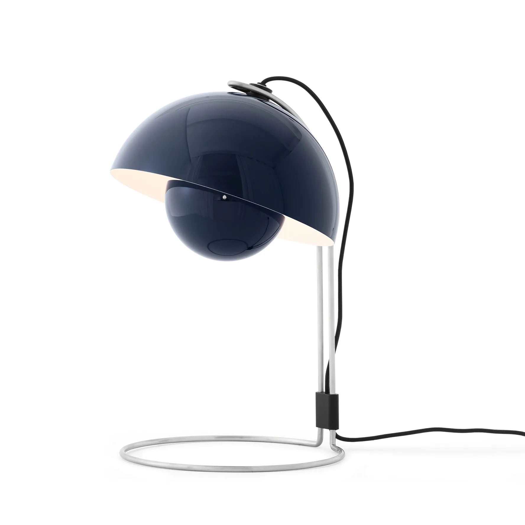 Lámpara de mesa FlowerPot VP4, Azul acero &Tradition