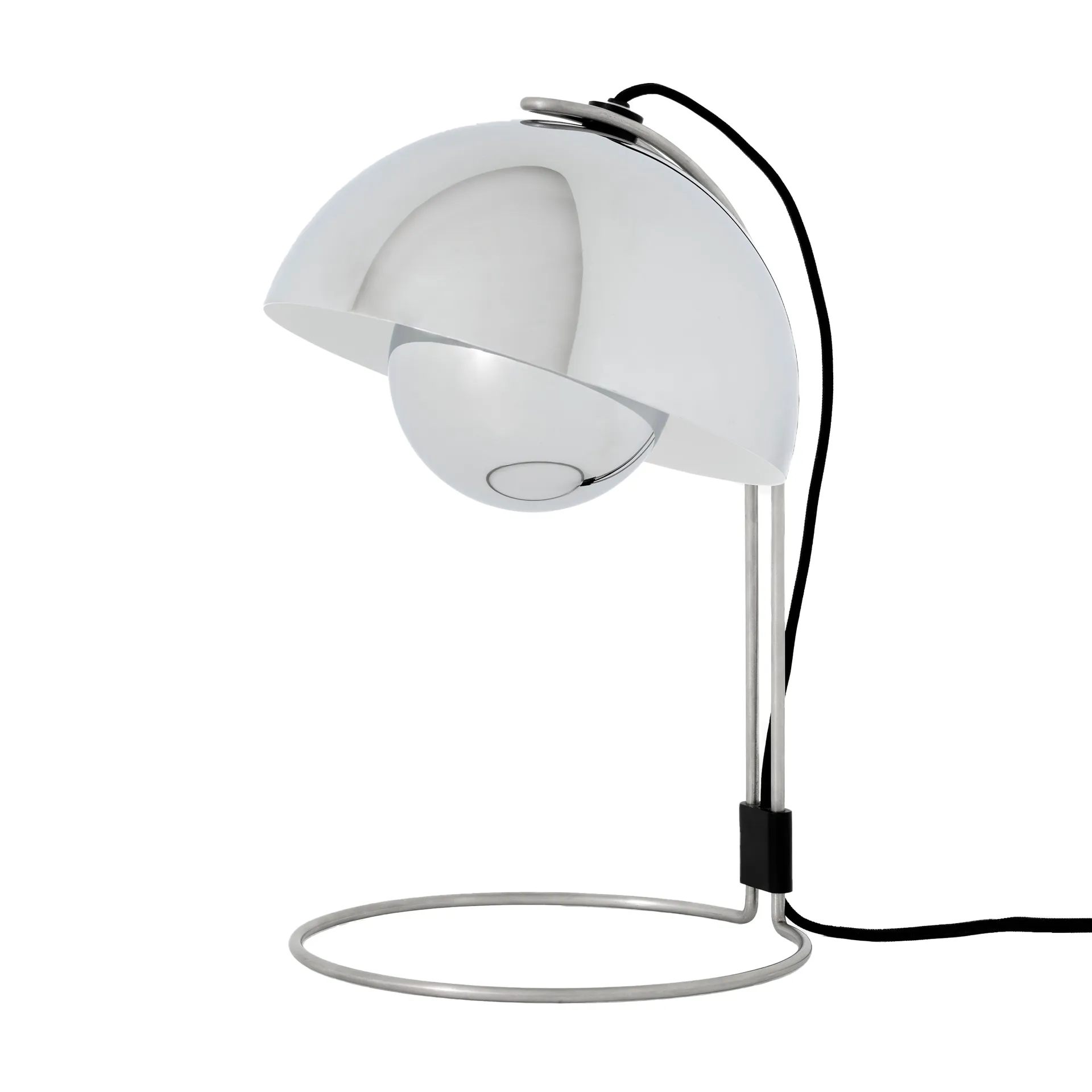 Lámpara de mesa FlowerPot VP4, Chrome-plated &Tradition