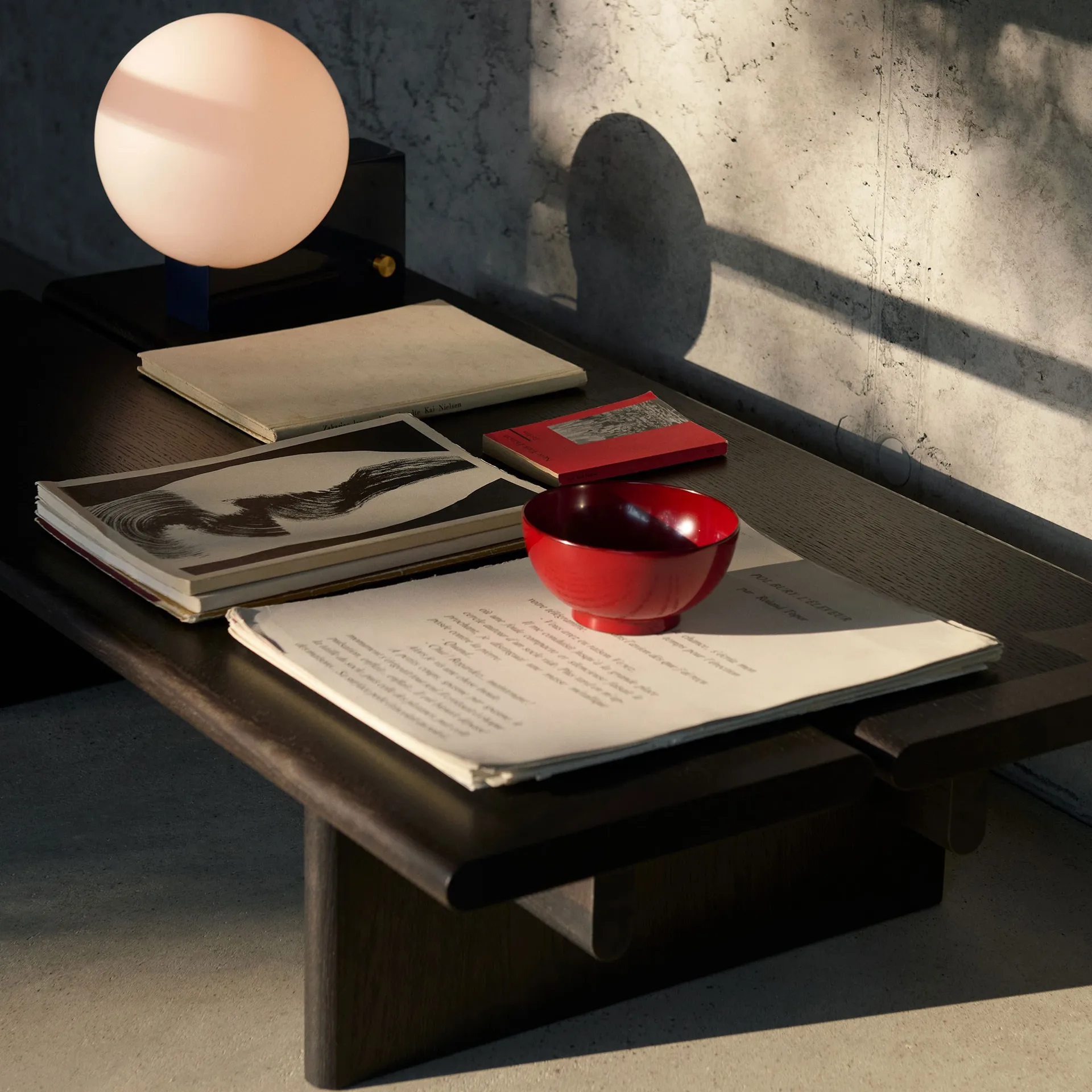 Lámpara de mesa Journey SHY1, Steel blue &Tradition