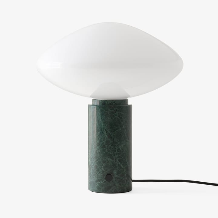 Lámpara de mesa Mist AP17 Ø37 cm, Matt White & Guatemala Verde &Tradition