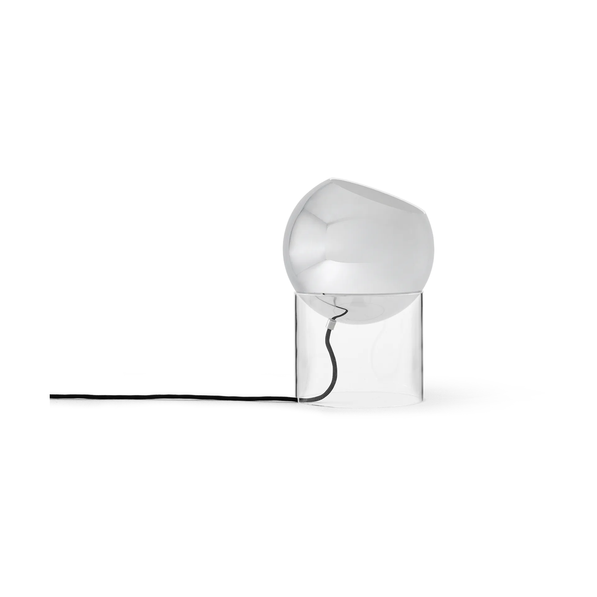 Lámpara de mesa Topan VP13 31,5 cm, Clear-chrome plated &Tradition