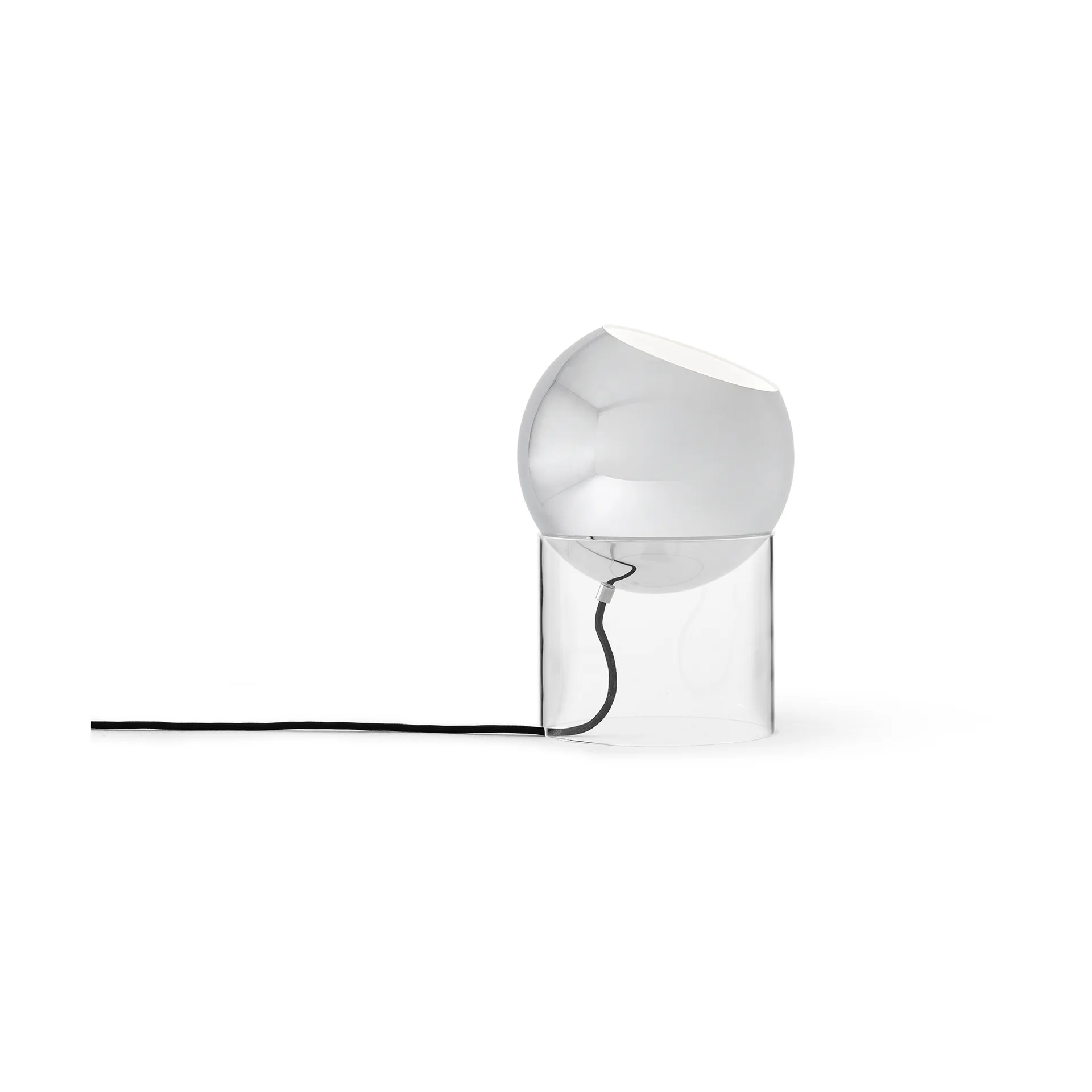 Lámpara de mesa Topan VP13 31,5 cm, Clear-chrome plated &Tradition