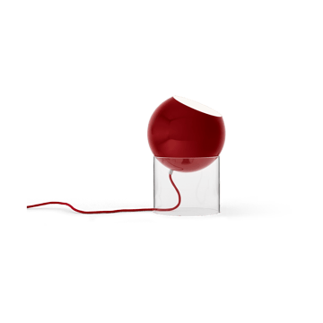 Lámpara de mesa Topan VP13 31,5 cm - Clear-vermilion red - &Tradition