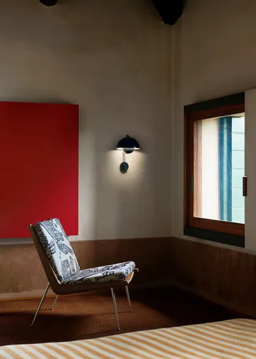 Lámpara de pared Flowerpot VP8 - Azul acero - &Tradition