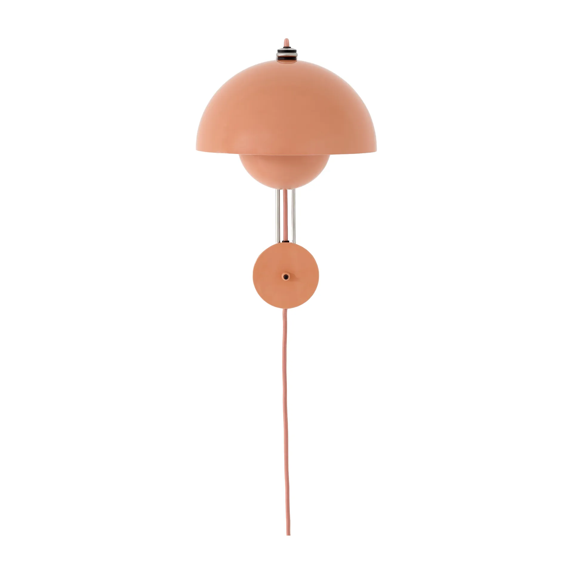 Lámpara de pared Flowerpot VP8, Beige red &Tradition