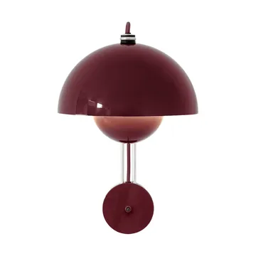 Lámpara de pared Flowerpot VP8 - Dark plum - &Tradition