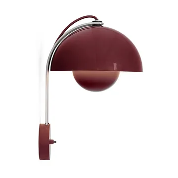 Lámpara de pared Flowerpot VP8 - Dark plum - &Tradition