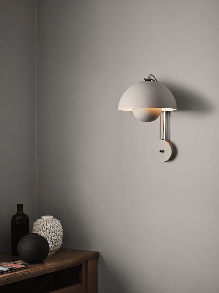 Lámpara de pared Flowerpot VP8 - Grey beige - &Tradition